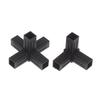 1/5Pcs 20Mm 2/3/4-/5-Way Cross Square Pipe Fittings 20X20Pipe Angle Code Hexagonal Through Plastic Fittings Abs Connector