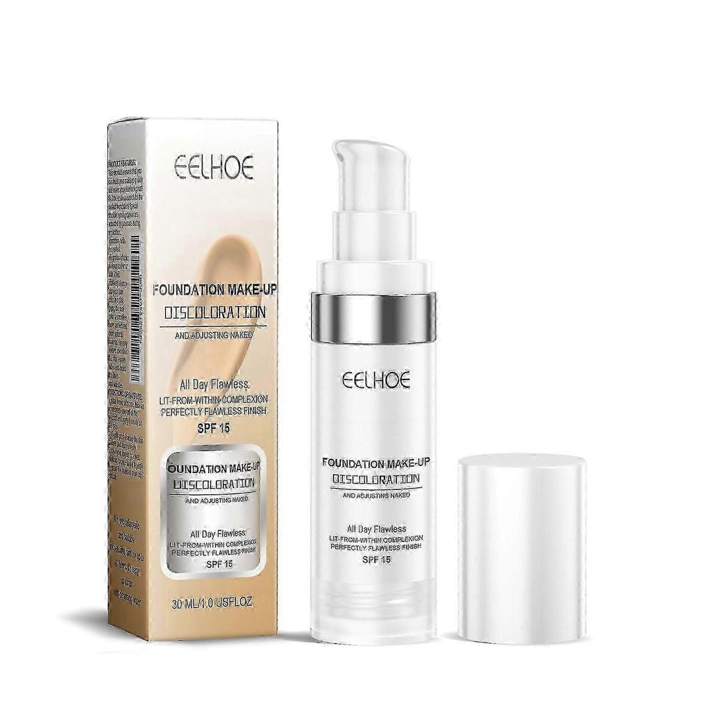 2025 Eelhoe Concealer Verfärbung Flüssigfoundation Feuchtigkeitsspendend Und Wasserdicht Schweißfest Wischfest Make-up Temperaturwechsel Aufhellend Haut C