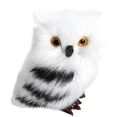 Modes Ziemassvētku stils Cute Pūce Modelis Koks Piekārts Dekors Ziemassvētku rotājums Dāvana