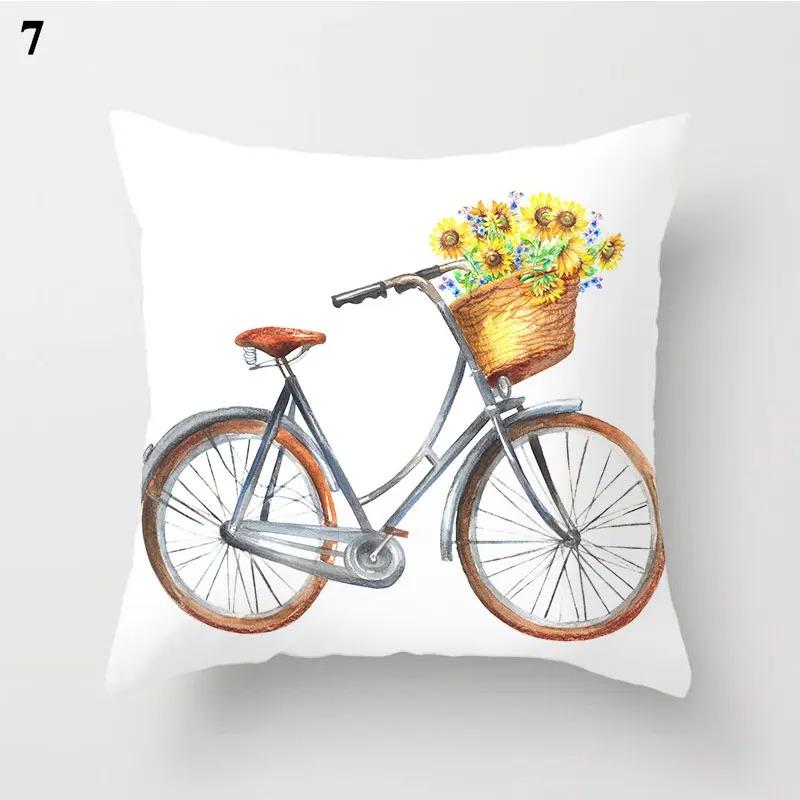 Dandelion Print Pattern Pillowcase Car Ornaments Living Room Office Home Pillowcase