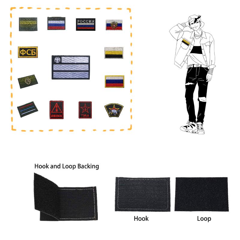 Emblem Velcro Fsb Embroidery Arm Patch Clothing Backpack Decoration Accessories