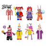 Collectible Anime Figure 8Pcs Cartoon Circus Character Figure PVC Animation Inspired Model Ornament Desk Decoration for Home Office Gift Fans