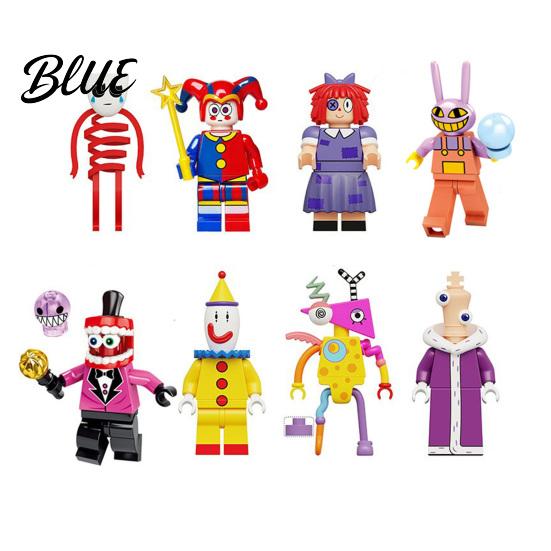 Collectible Anime Figure 8Pcs Cartoon Circus Character Figure PVC Animation Inspired Model Ornament Desk Decoration for Home Office Gift Fans