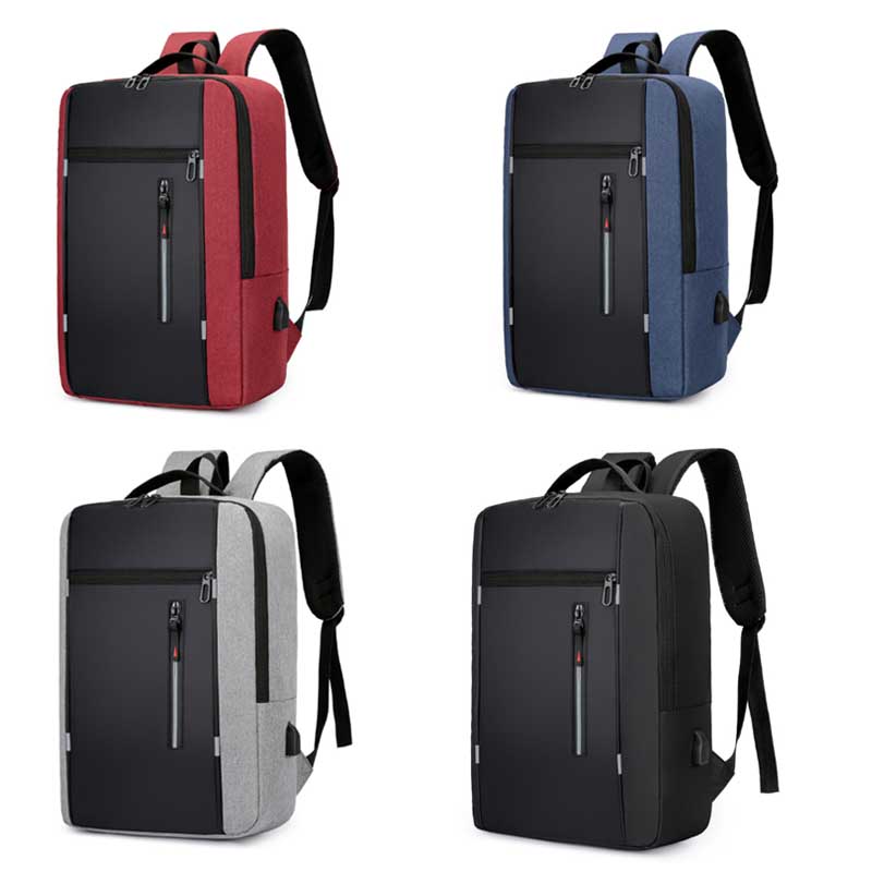 Zaino Impermeabile Oxford per Laptop da Uomo 15,6 Pollici con Ricarica USB Zaino da Viaggio d'Affari Scolastico ad Alta Capacità bolsa feminina