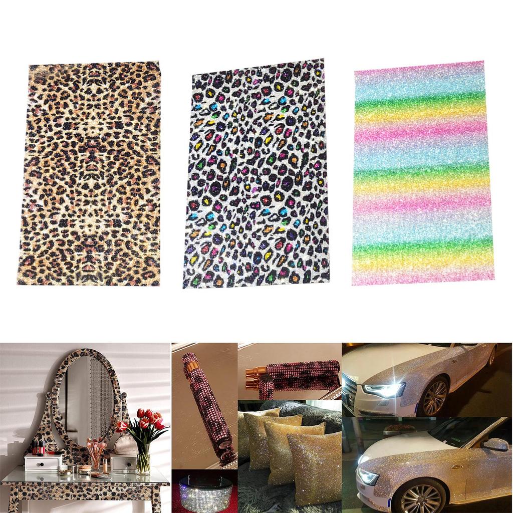 Rhinestone Ribbon dhesive Decortion Centerpiece