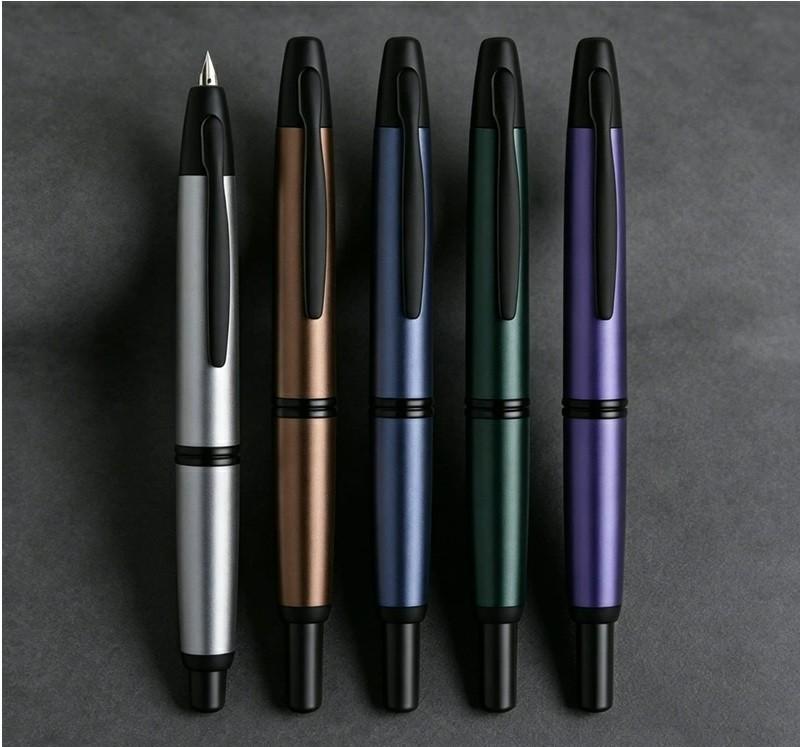 PILOT Capless Vanishing Point MATTE PURPLE Special Alloy Steel Nib CON-40