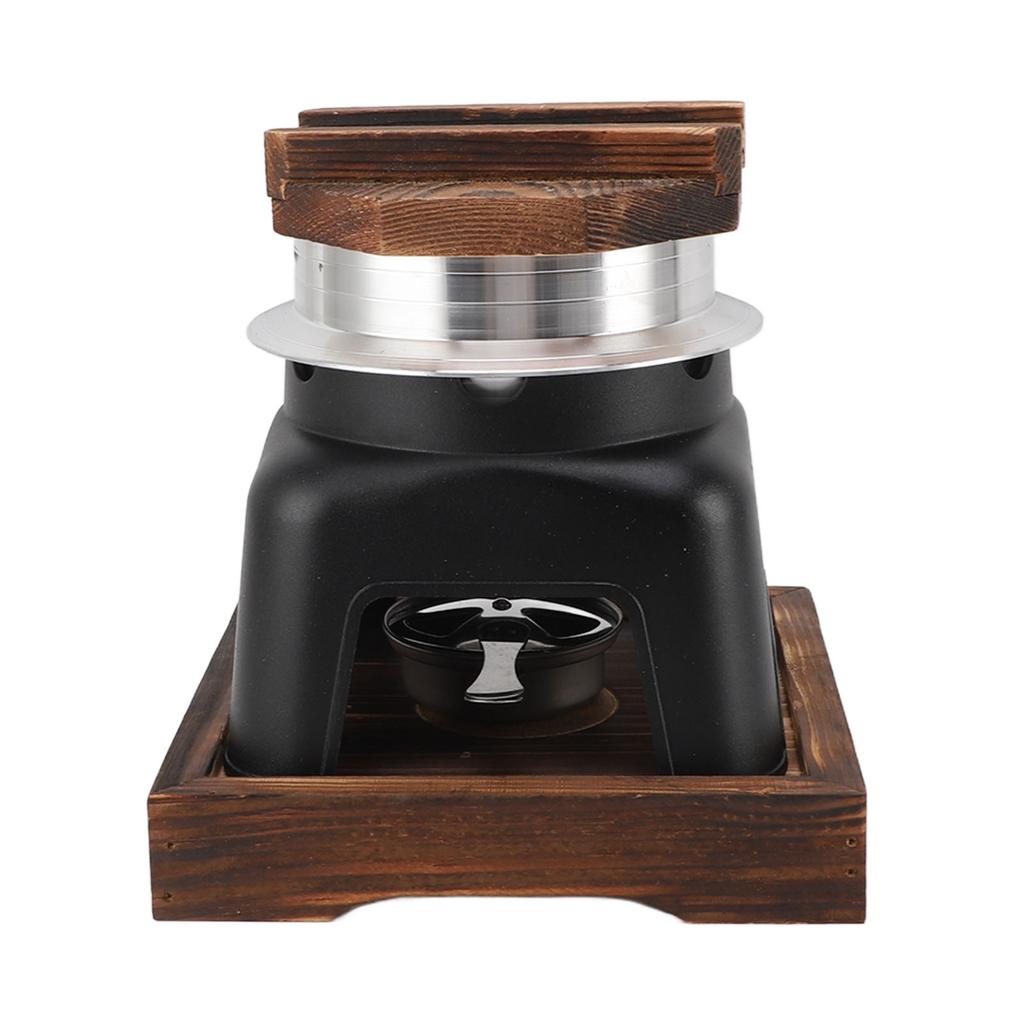 Japanischer Kochtopf mit Spiritusbrenner Hot Pot Aluminiumlegierung Tragbar Vielseitig Campingtopf für