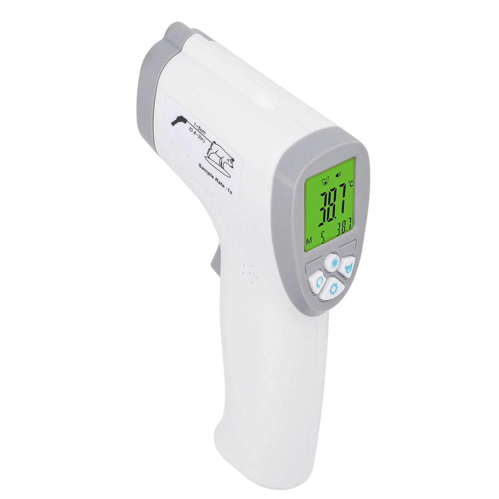 

Бесконтактный инфракрасный термометр для животных, 3 режима, тестер температуры тела собаки, свиньи для ветеринара