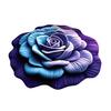 Yousheng Diatomaceous Earth Floor Mat 3D Realistic Flower Pattern Non-Slip Backing Door Mat Living Room Bathroom Kitchen Absorbent Mat