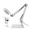 LED Magnifying Desk Lamp for Welding, Tattooing, Nail Care, and Eye Protection
