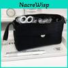 Trousse à crayons en toile de grande capacité pour étudiants et organisateurs de bureau