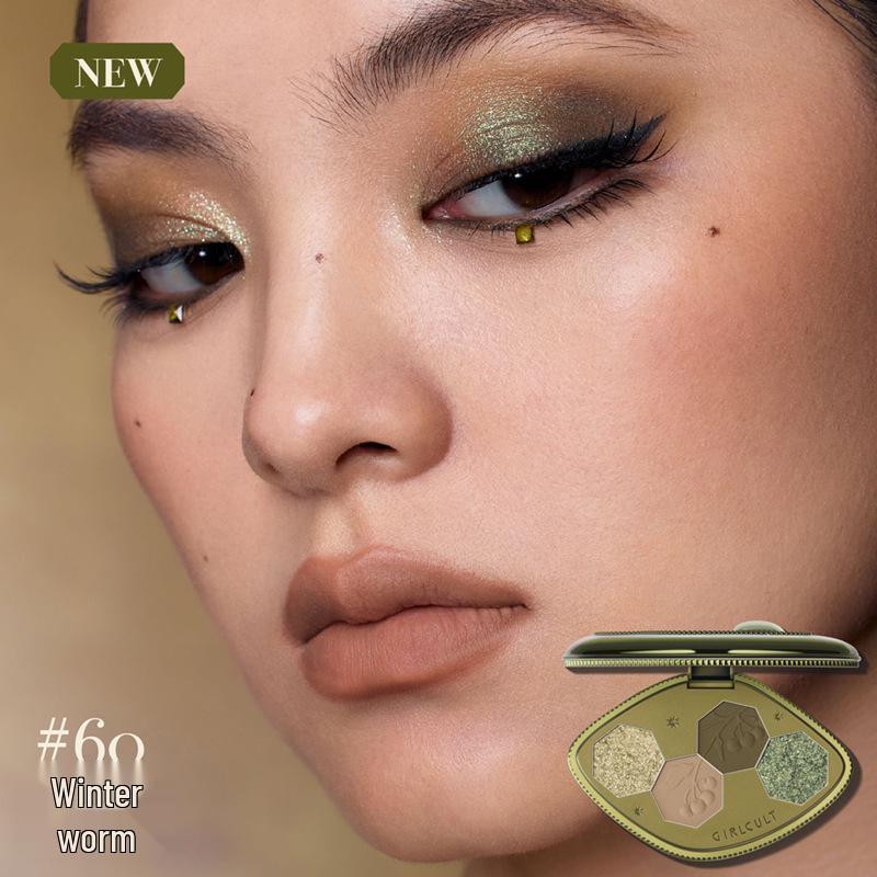Girlcult Gouqi Matte Chameleon Eyeshadow Palette: Four Great Inventions Edition