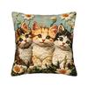 Adorable AnimalPrinted Pillow Case Soft Pillow Cover For Couch Sofa Bedroom Kawaii Pillowcases