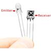 Gikfun Infrared Diode Led IR Emission and Receiver for Arduino (Pack of 10 Pairs) EK8460