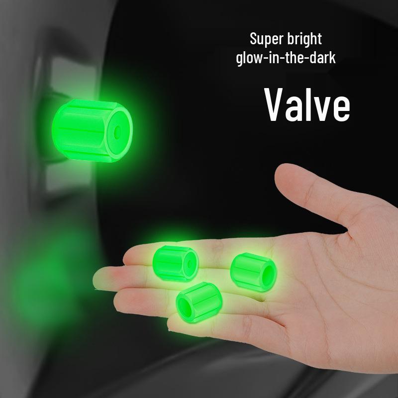 Luminescent Valve Cap for Car, EV & Motorcycle