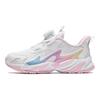 Anta Comfortable Versatile Non-Slip Wear-Resistant Low-Top Casual Shoes Kids Sneaker White Pink 322439921-1
