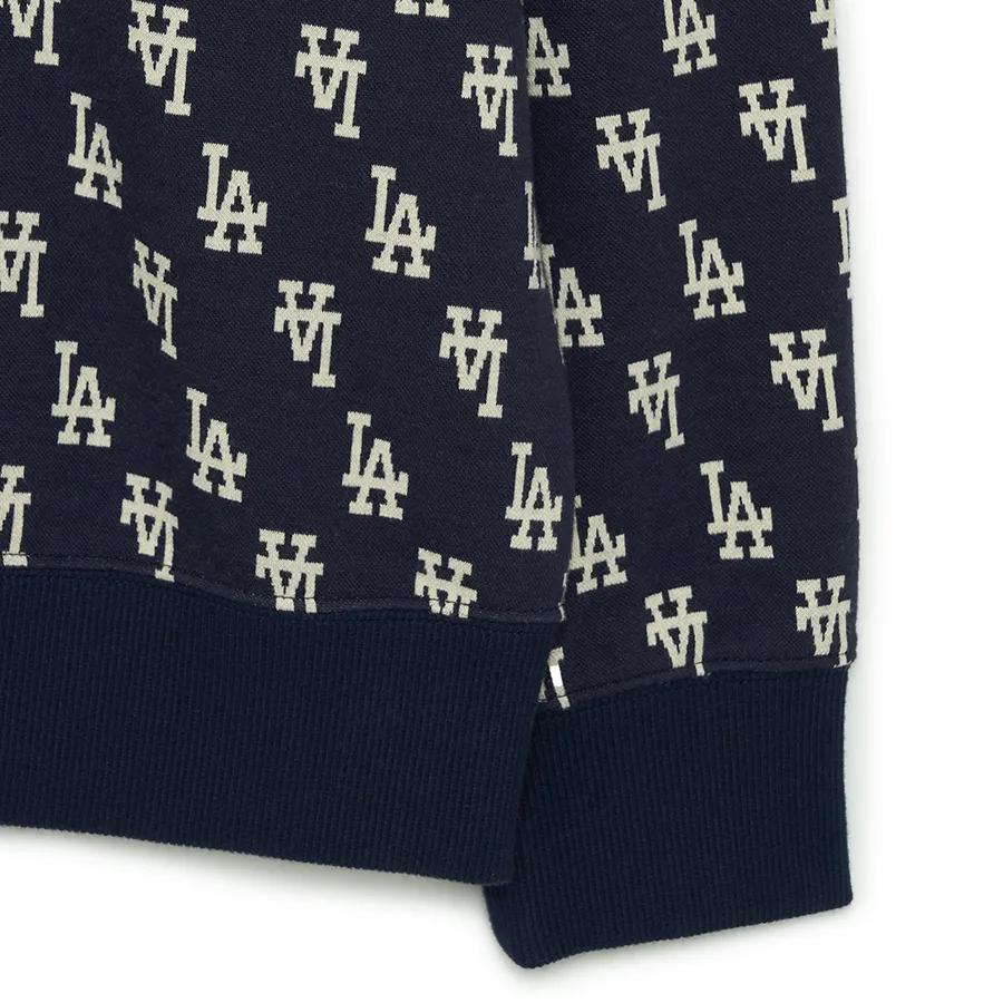 MLB All Over Print Pullover Hoodie Unisex Hoodies Dark-Blue 3AMTM0334-07NYD