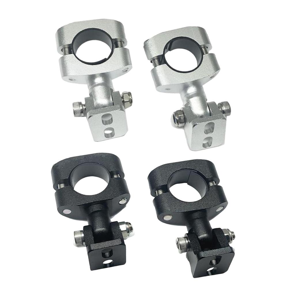 2x Swivel Auxiliary Light Bracket Fits 22-25mm Crash Bar Accessory Vibration