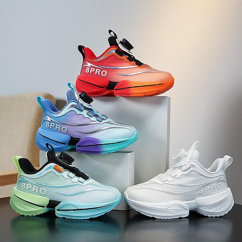 Chitu 8pro Boys Running Shoes Full Palm Air Cushion Student Body Test Sports Shoes Shock Absorption Older Children Carbon Plate Children's Running Sh