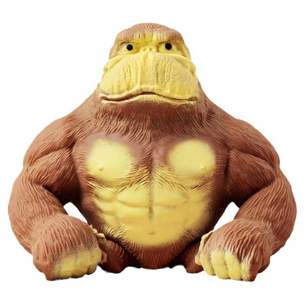 Decompression Gorilla Pinch Music Stress Relieving Toys Creative and Humorous Toys Decorative Ornaments