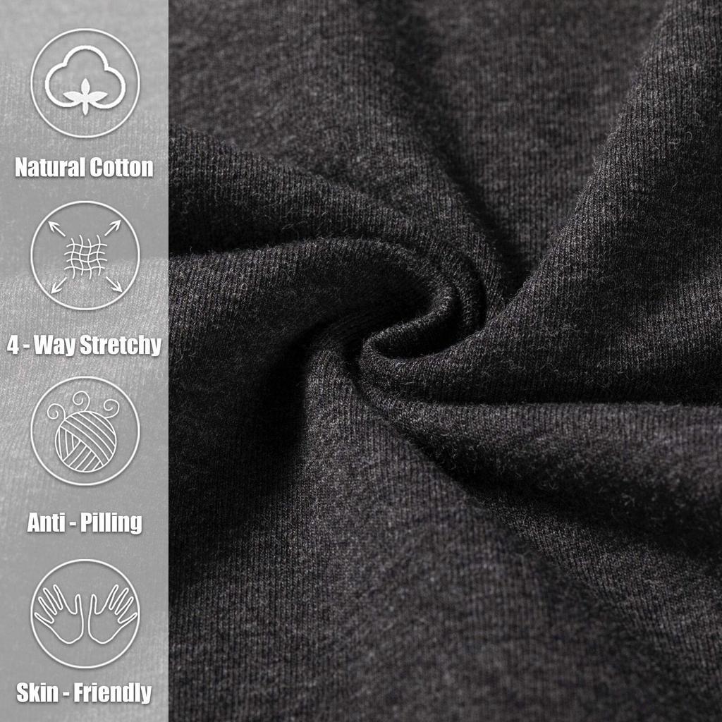 Herren Sportliche Lockere Baumwolle Bequeme Schlafhosen und Freizeithosen