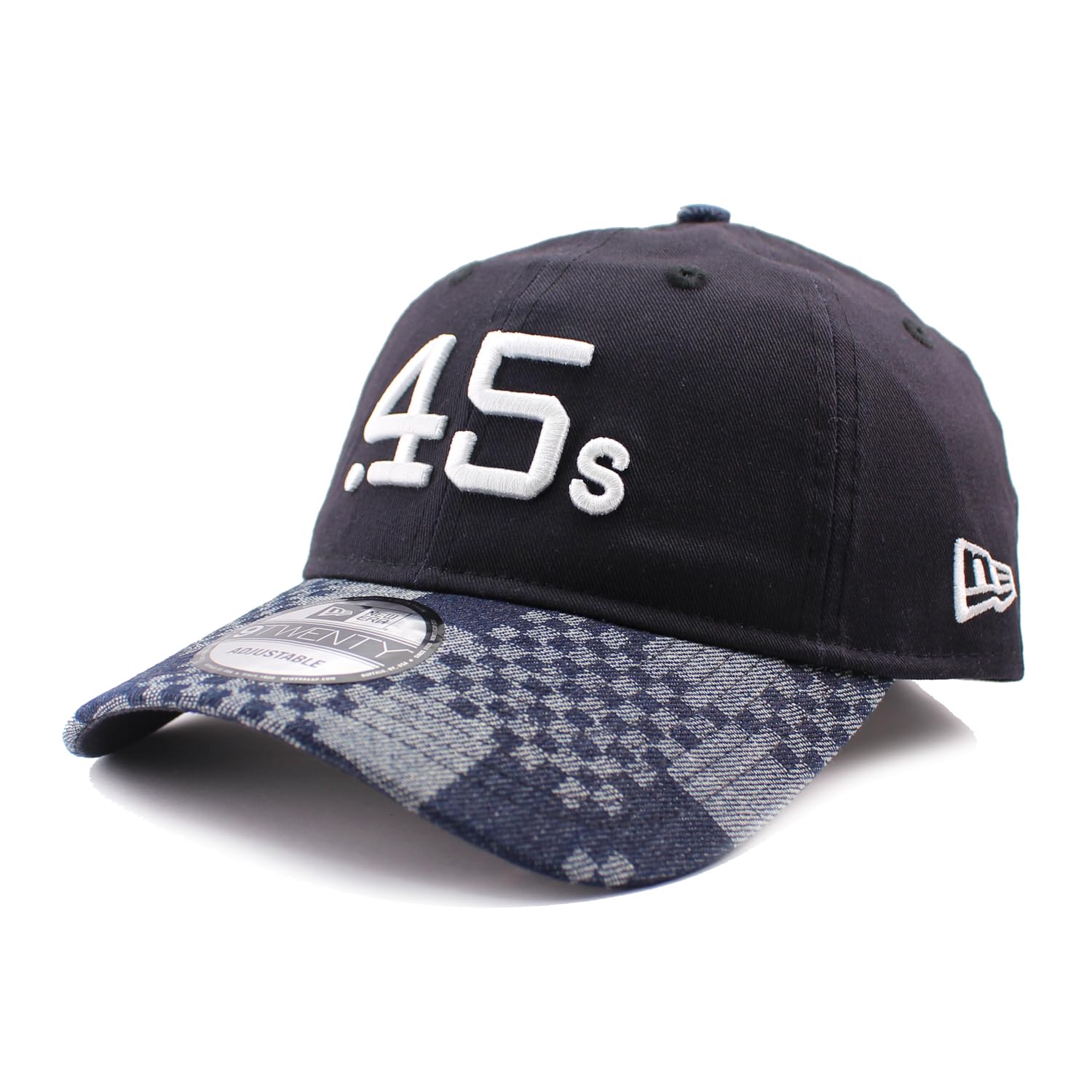 

[New Era] Кепка 9TWENTY Strapback Houston Colts Патч MLB Деним Темно-синий Узор Coopertown Кепка с ремешком Houston Cult Кепка Houston Astros 920 Низкий профиль