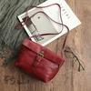 Vintage Fashion Women Shoulder Bag Soft Cowskin Leather Shoulder Bags Cowhide Crossbody Bags Small Bags For Women Female Bags