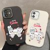 Solid Color Silver Edge Lens Soft Liquid Silicone Shockproof Phone Case for iPhone Samsung Huawei Honor Xiaomi Redmi OPPO Realme Vivo Infinix Tecno