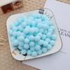 2.5cm High Elastic Plush Balls - Handmade DIY Toys & Decorative Accessories