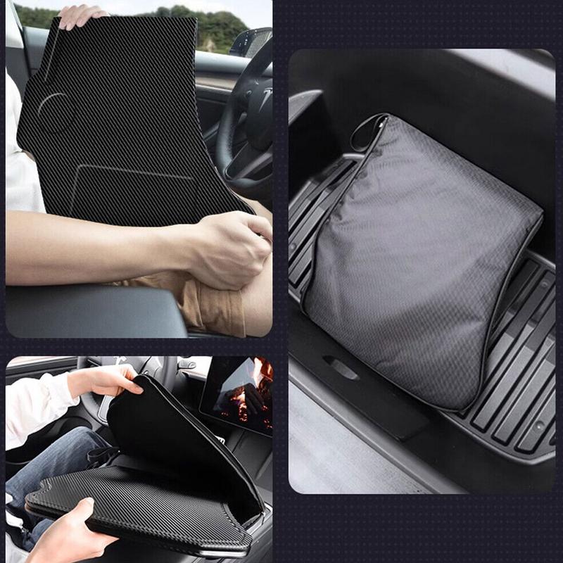 Přenosný podnos na volant do auta Stolek na notebook Skládací na notebook na jídlo Podnos na volant do auta příslušenství