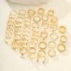 Neues Mode Geometrisches Knöchelringe Set Für Frauen Boho Schmetterling Herz Zirkon Goldfarbe Fingerring Trendiger Party Schmuck Geschenke