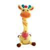 Repeating What You Say Dancing Talking Giraffe Toy with 10 Songs Plush Toy Doll  Gifts