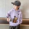 Y2K Kids Hoodie Sweatshirt Autumn Winter Cartoon Box Character Graphic Graffiti Print Casual Loose Long Sleeve Tops
