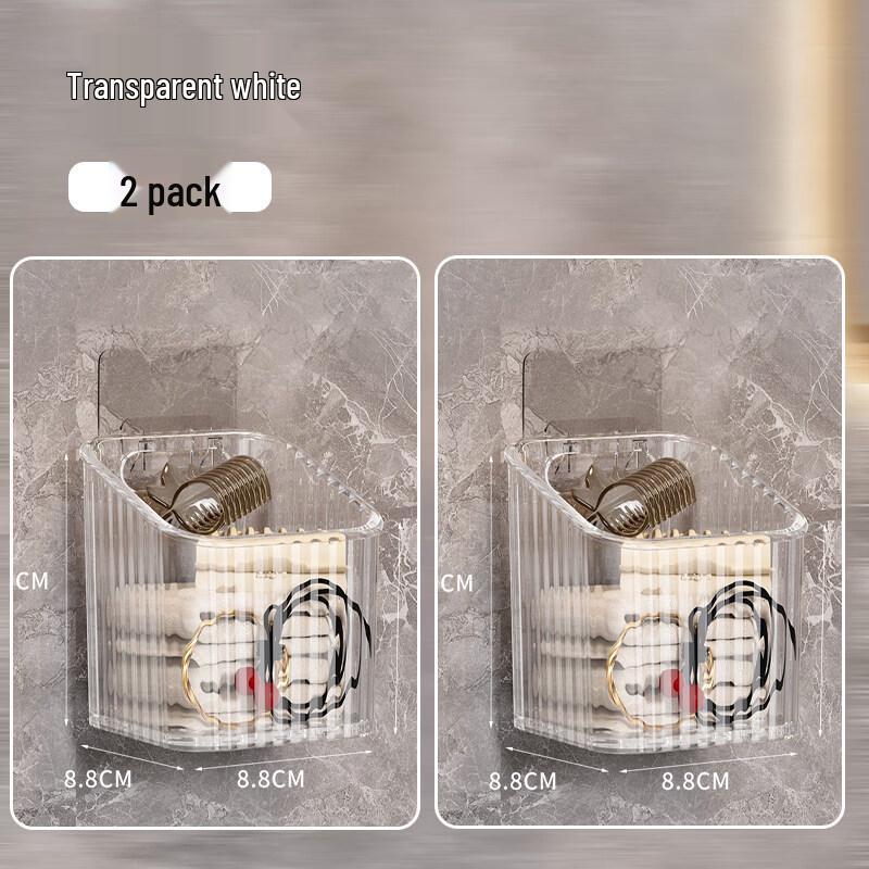 LIEI No-Punch Wall-Mounted Bathroom Storage Rack