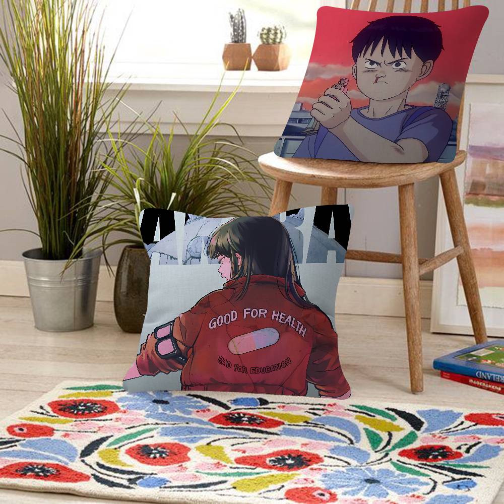 Anime Aakira Manga Pillow Case For Sofa Decor Car Office Room Printing Cushion Cover Decorations And Protector