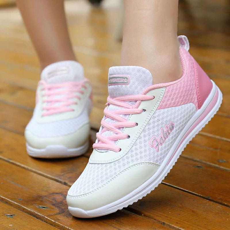 Sneakers Women Plataform Ladies Flat Casual Shoes For Women Breathable Mesh Casual Shoes Women'S Shoes Trainers Sneakers Women