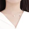Beixi S925 Sterling Silber Muschelperlen-Halskette für Damen - Einfach, Elegant, Koreanischer & Japanischer Stil