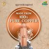 Zandu Copper Bottle (950ml): 100% Pure Copper |BPA Free Water Bottle | Office Bottle | Boosts Immunity| Supports Digestive & Liver Health