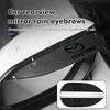 Black Car Rearview Mirror Block Rainwater Eyebrow Accessories For Mazda 2 3 5 6 Axela Atenza Speed 6 CX3 CX4 CX5 CX7 CX8 CX9 MS