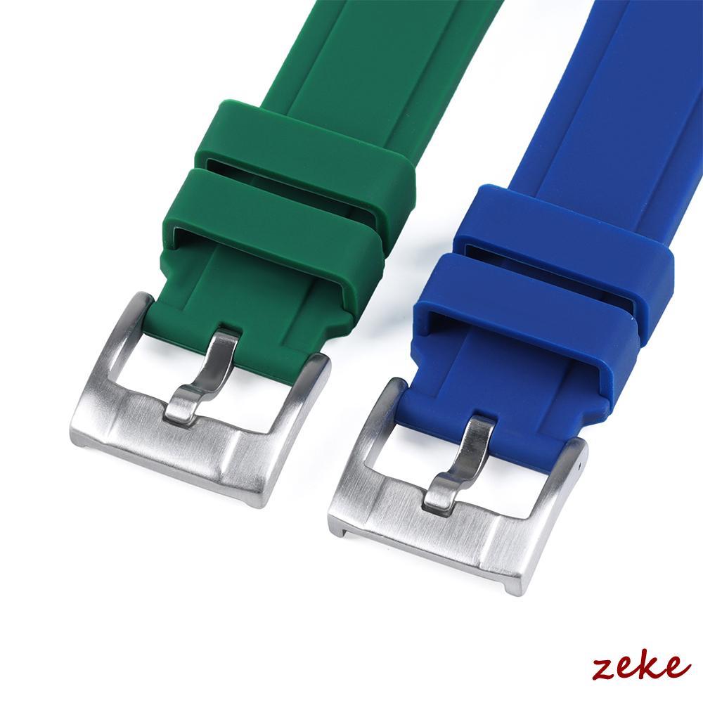 20mm Watch Band for Omega X Swatch Strap for Seamaster 300 for Citizen 22mm Men Women Rubber Silicone Curved End Wrist Bracelet