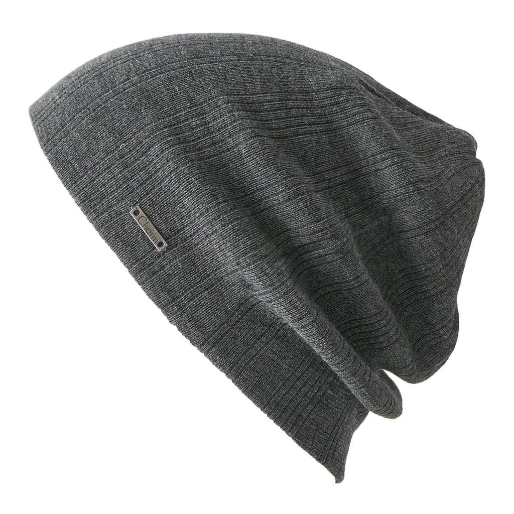 CHARM Made in Japan COOLMAX Knit Hat Sports Inner Cap [Free Size/Dark Gray] Moisture-Wicking, Quick-Drying,