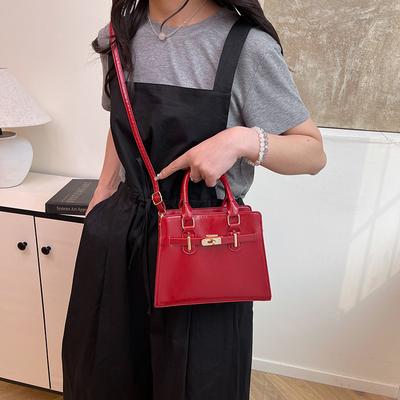 Hochwertige Handtasche mit großem Fassungsvermögen 2025 neue koreanische Version von lässiger Mode Damen Schulter Crossbody kleine quadratische Tasche