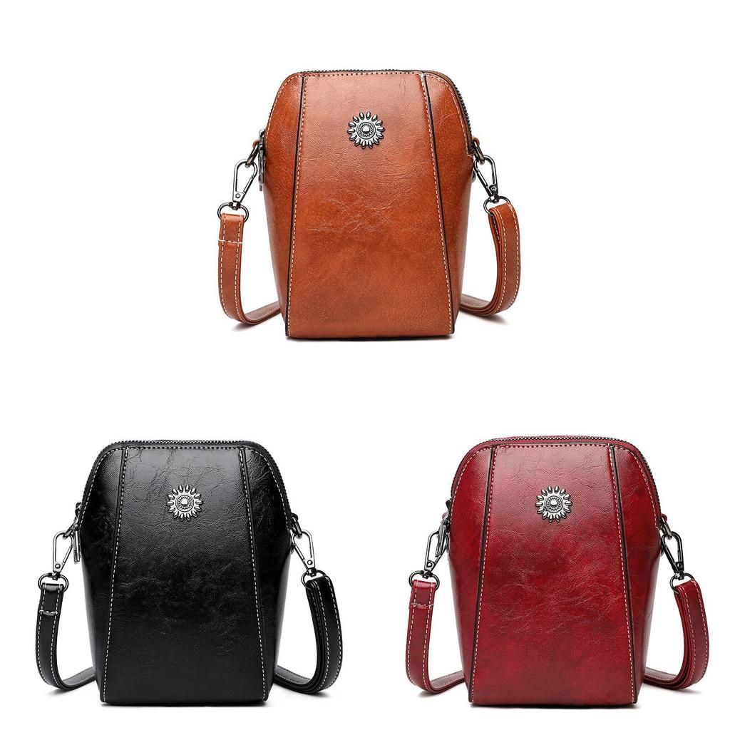 Pu Phone Bag Womens Small Crossbody Purse With Flap Closure For Daily Use