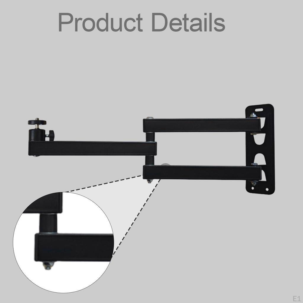 Mount Multifunctional Wall for Projectors with Iron Structure Foldable Rotatable Adjustable