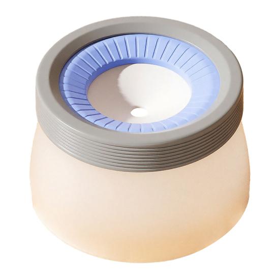 Pomalý dávkovač vody pro psy 1200 ml 600 ml Miska na vodu pro domácí mazlíčky proti rozlití Design s plovoucím diskem Bez nepořádku Dávkovač vody pro kočky psy