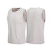 Men's Quick-Dry Elastic Training Vest - Ice Silk, Sleeveless, Loose Fit, Round Neck Top