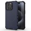 For iPhone 15 Pro Max Magnetic Case Corrugated Texture Heat Dissipation Shockproof TPU+PC Phone Back Cover