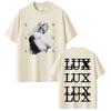 Singer Lux Rosalia Fashion Print Tshirt Unisex Unisex Harajuku Clothing Tshirts Shortsleeved Casual Cotton Tshirts Streetwear