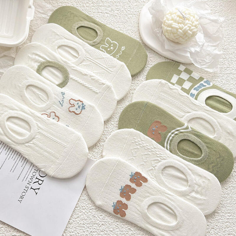 [10-Pair Set] Gerold Women s Ankle Socks Lace Socks 10-piece set