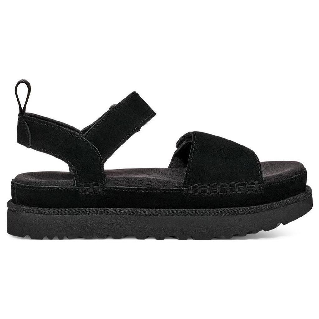 New UGG Goldenstar Platform Sandal Black Women's 1136783-BLK